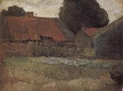 Piet Mondrian Farmhouse oil painting reproduction